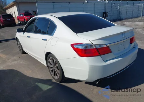 2013 Honda Accord Sport from USA, damaged, VIN 1HGCR2F52DA105058